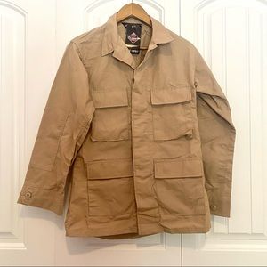 Tru Spec Professional Grade Khaki Uniform Button Up Shirt